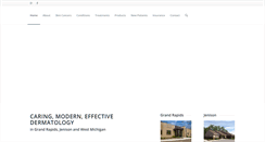 Desktop Screenshot of grdermatology.com